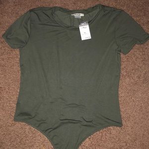 Crew neck T Bodysuit: size XL